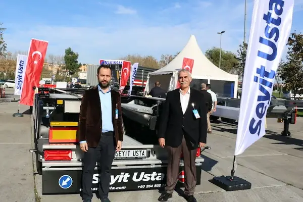 Seyit Usta, üç treyleri ile logitrans’ta yerini aldı
