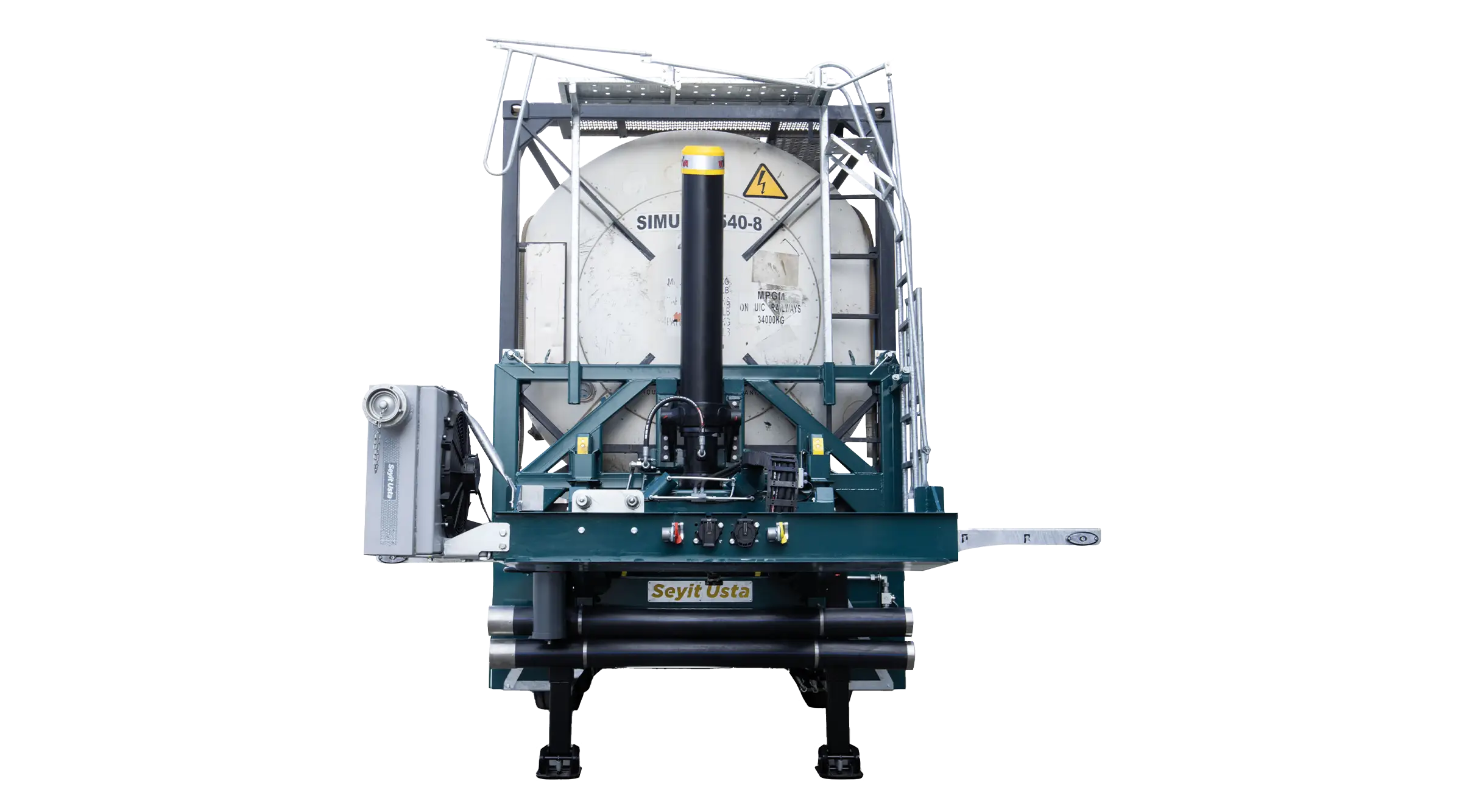 20-30 ft Damperli Konteyner Taşıyıcı