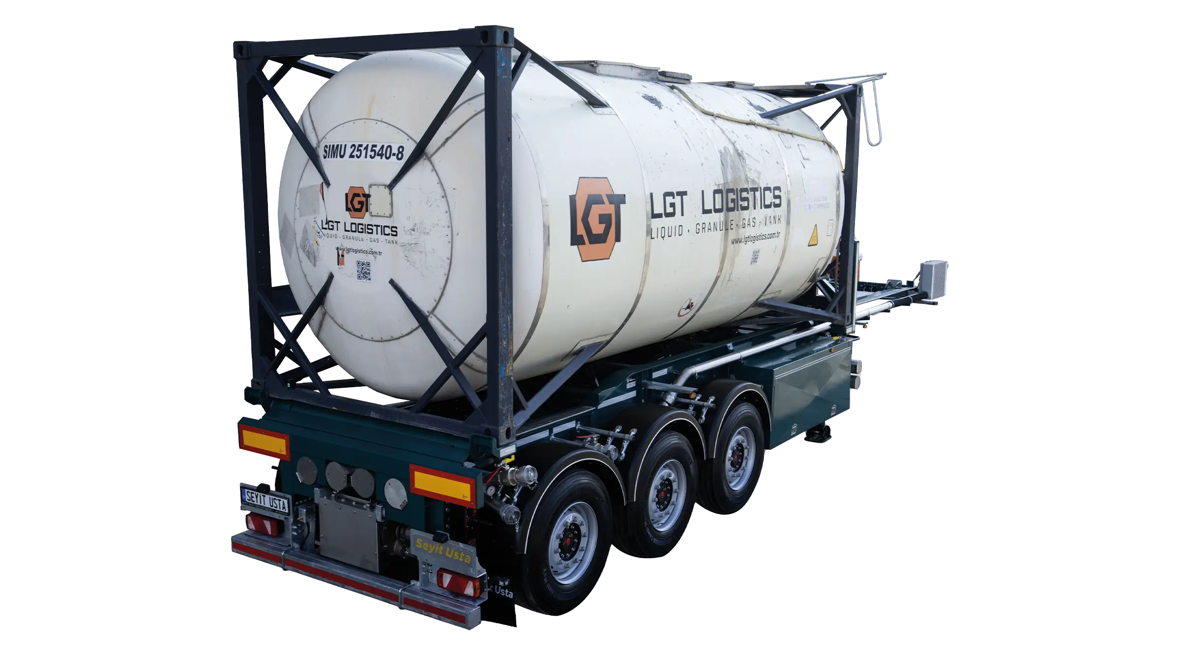 20-30 ft Damperli Konteyner Taşıyıcı