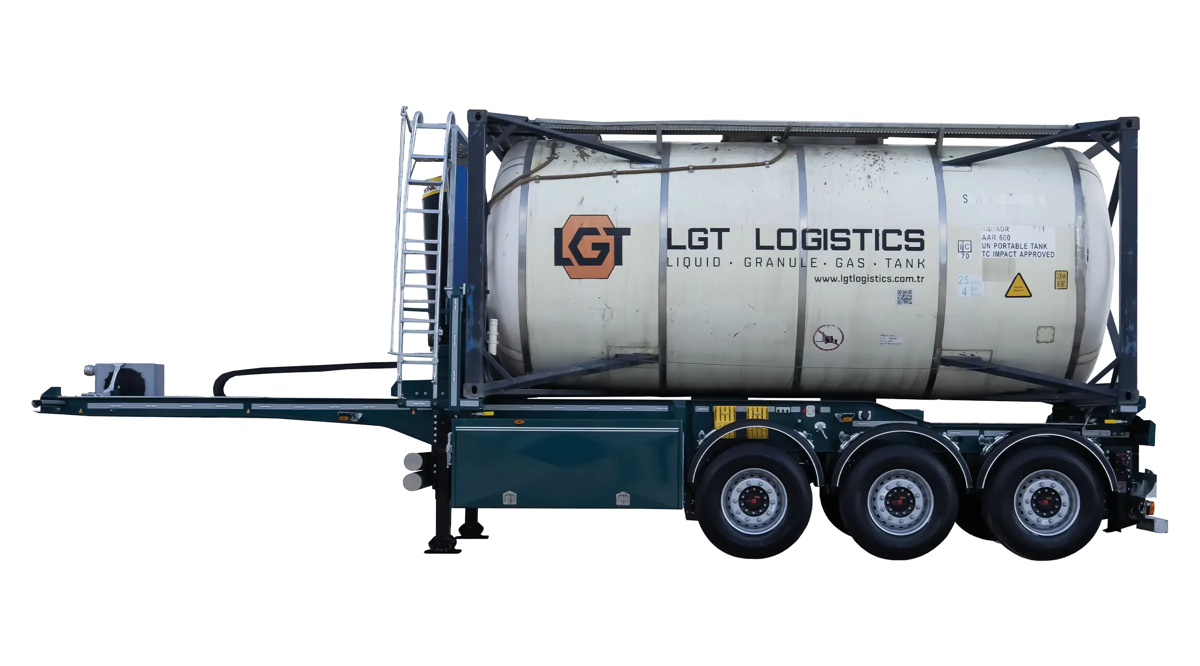 20-30 ft Damperli Konteyner Taşıyıcı