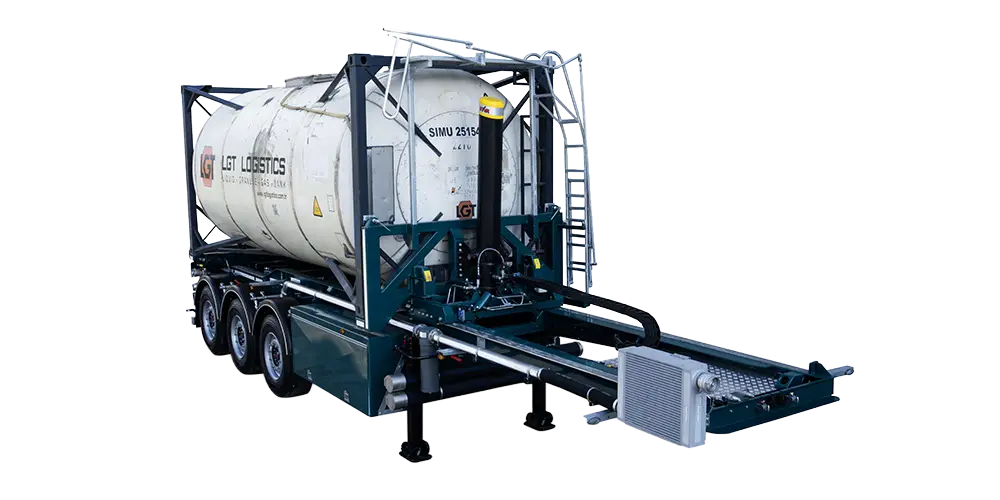 20-30 ft Damperli Konteyner Taşıyıcı