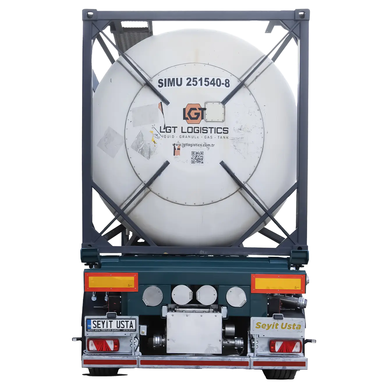 20-30 ft Damperli Konteyner Taşıyıcı