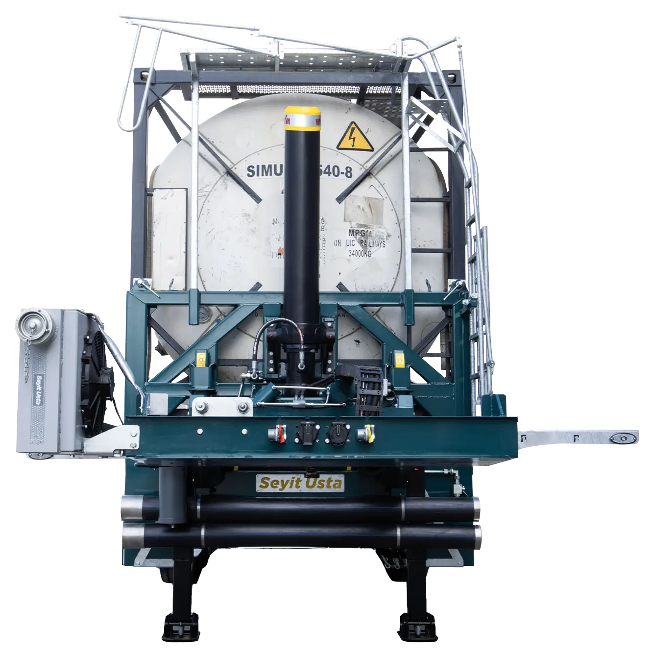 20-30 ft Damperli Konteyner Taşıyıcı