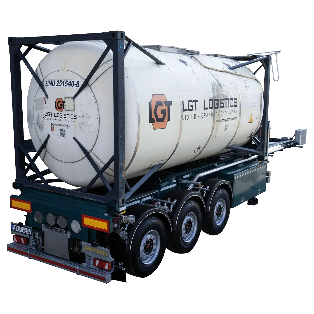 20-30 ft Damperli Konteyner Taşıyıcı