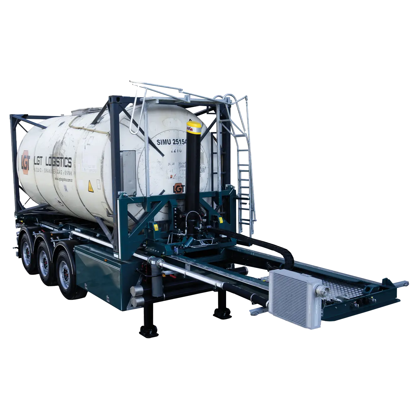 20-30 ft Damperli Konteyner Taşıyıcı