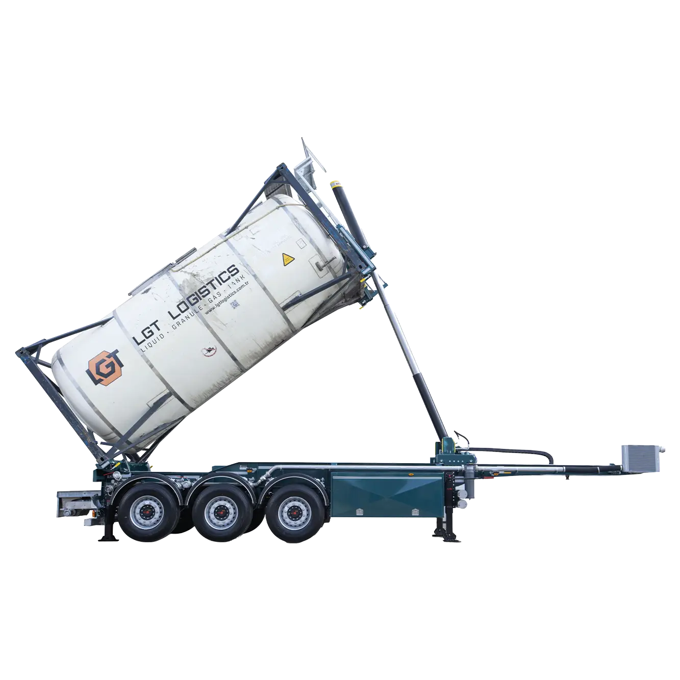 20-30 ft Damperli Konteyner Taşıyıcı