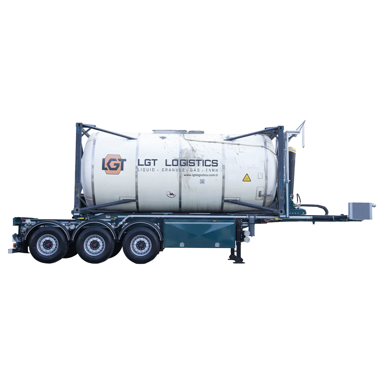 20-30 ft Damperli Konteyner Taşıyıcı