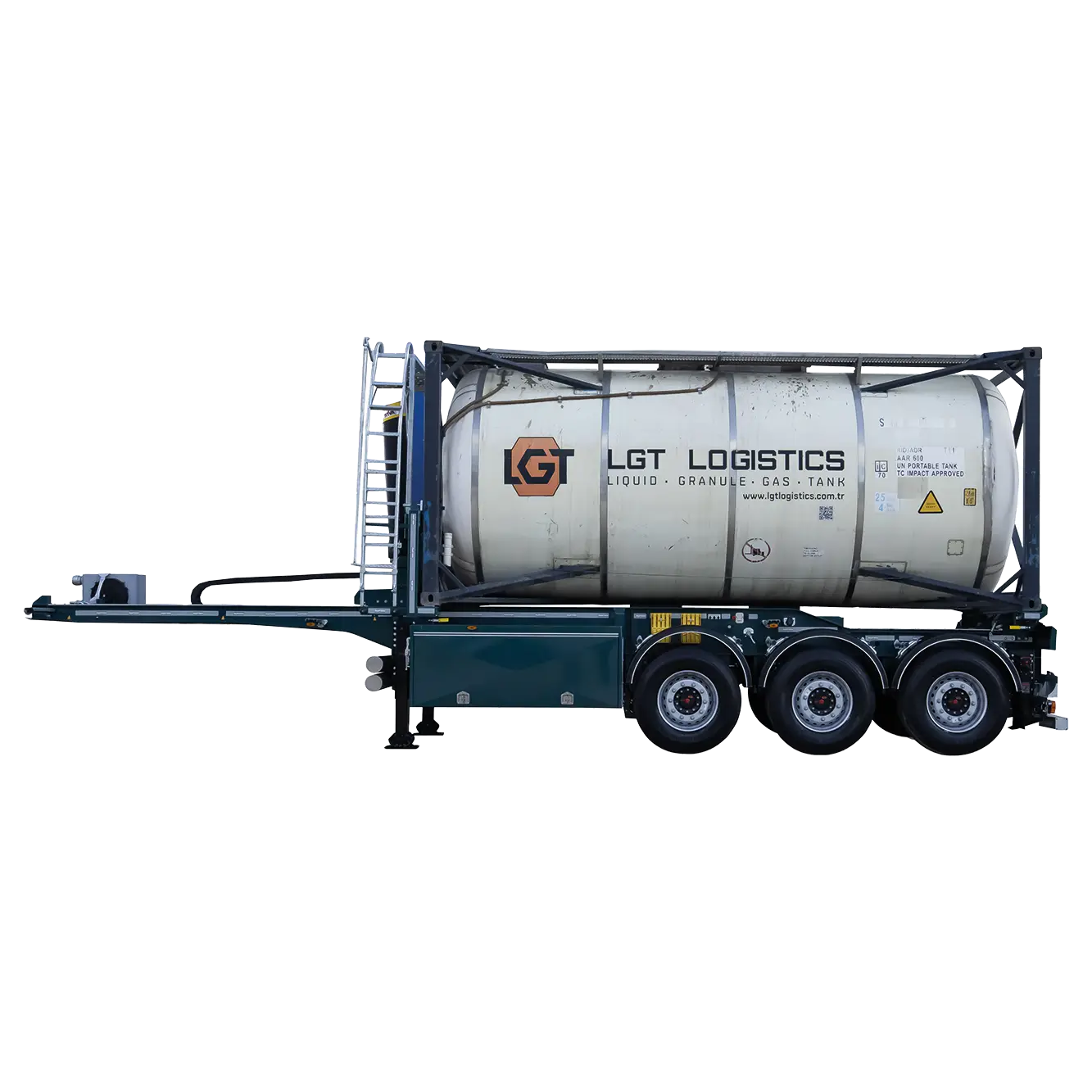 20-30 ft Damperli Konteyner Taşıyıcı
