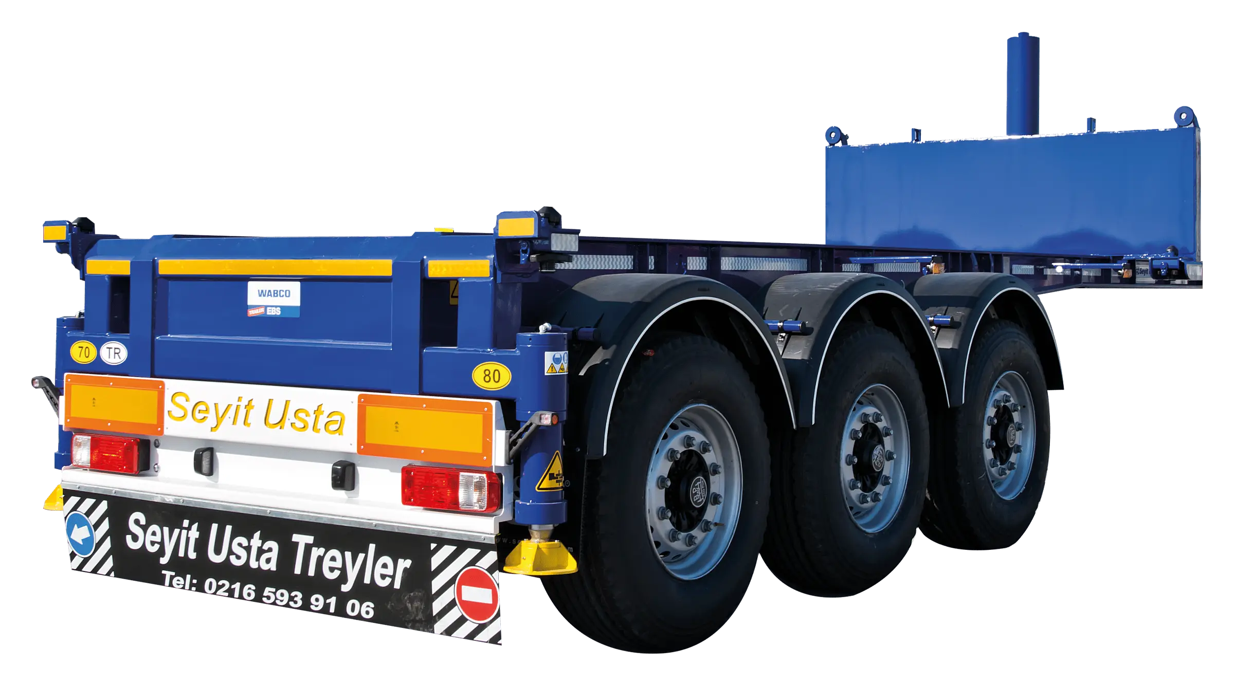 20 ft Damperli Konteyner Taşıyıcı