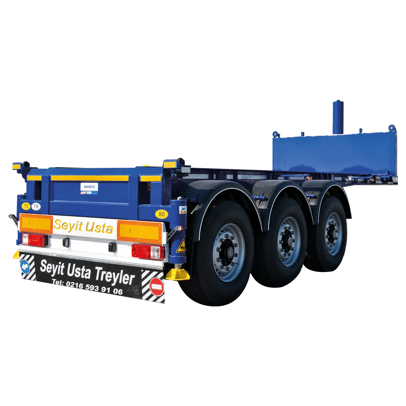 20 ft Damperli Konteyner Taşıyıcı
