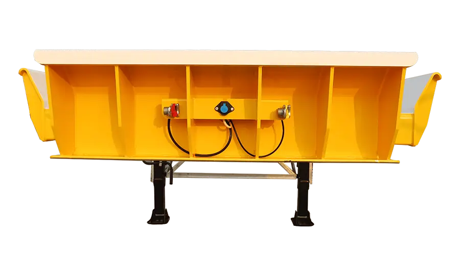 Tandem Akslı Liman İçi Aktarma Römorku