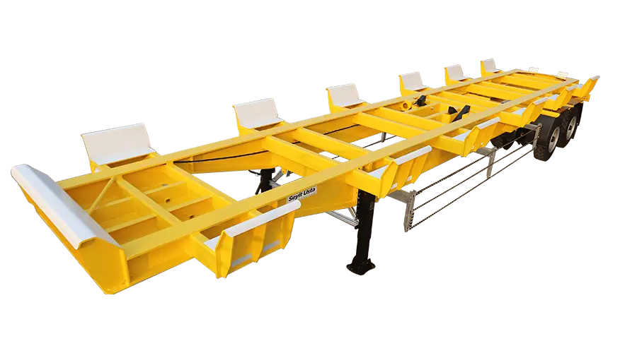 Tandem Akslı Liman İçi Aktarma Römorku
