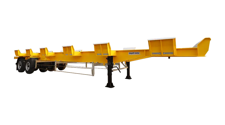 Tandem Akslı Liman İçi Aktarma Römorku