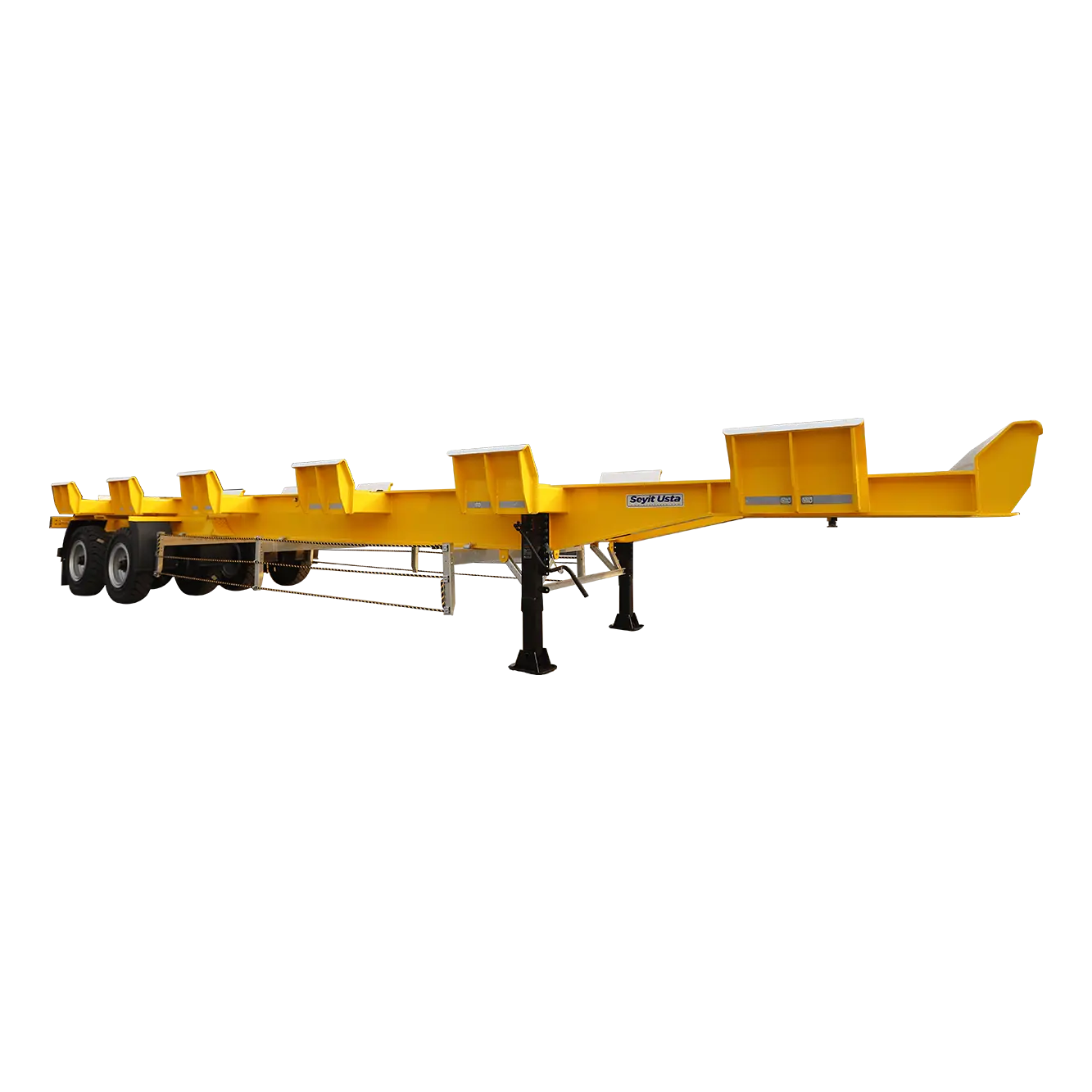 Tandem Akslı Liman İçi Aktarma Römorku
