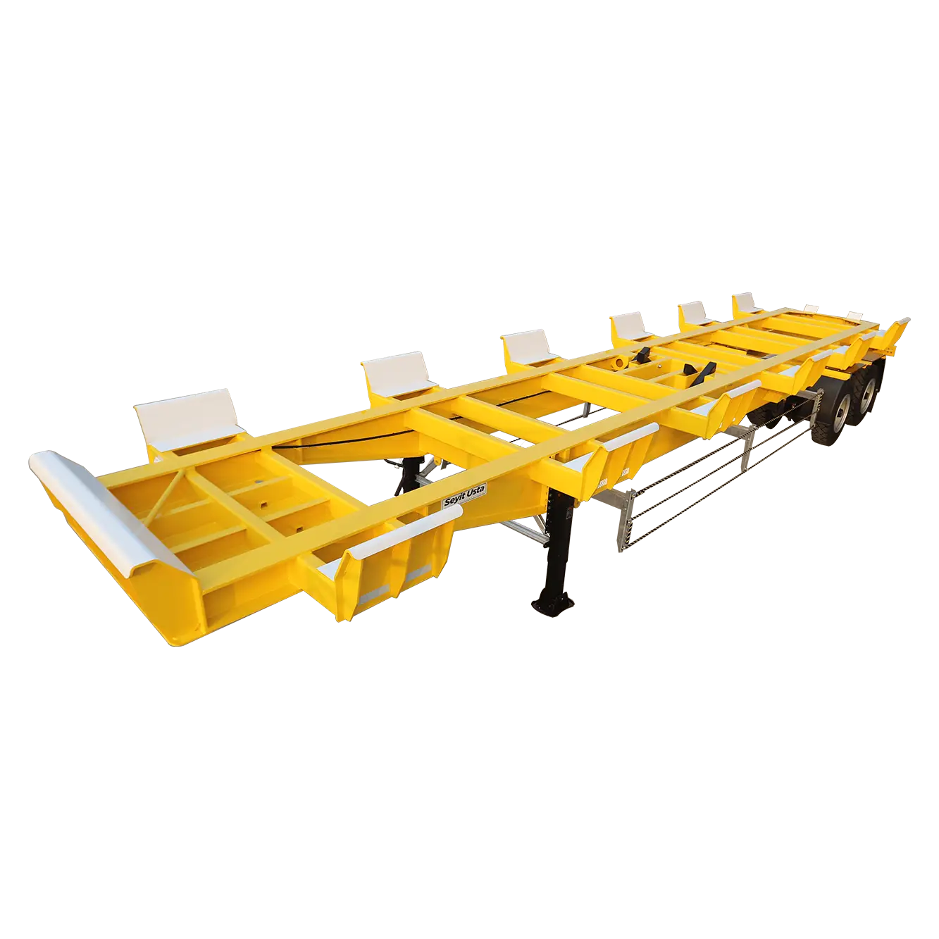 Tandem Akslı Liman İçi Aktarma Römorku