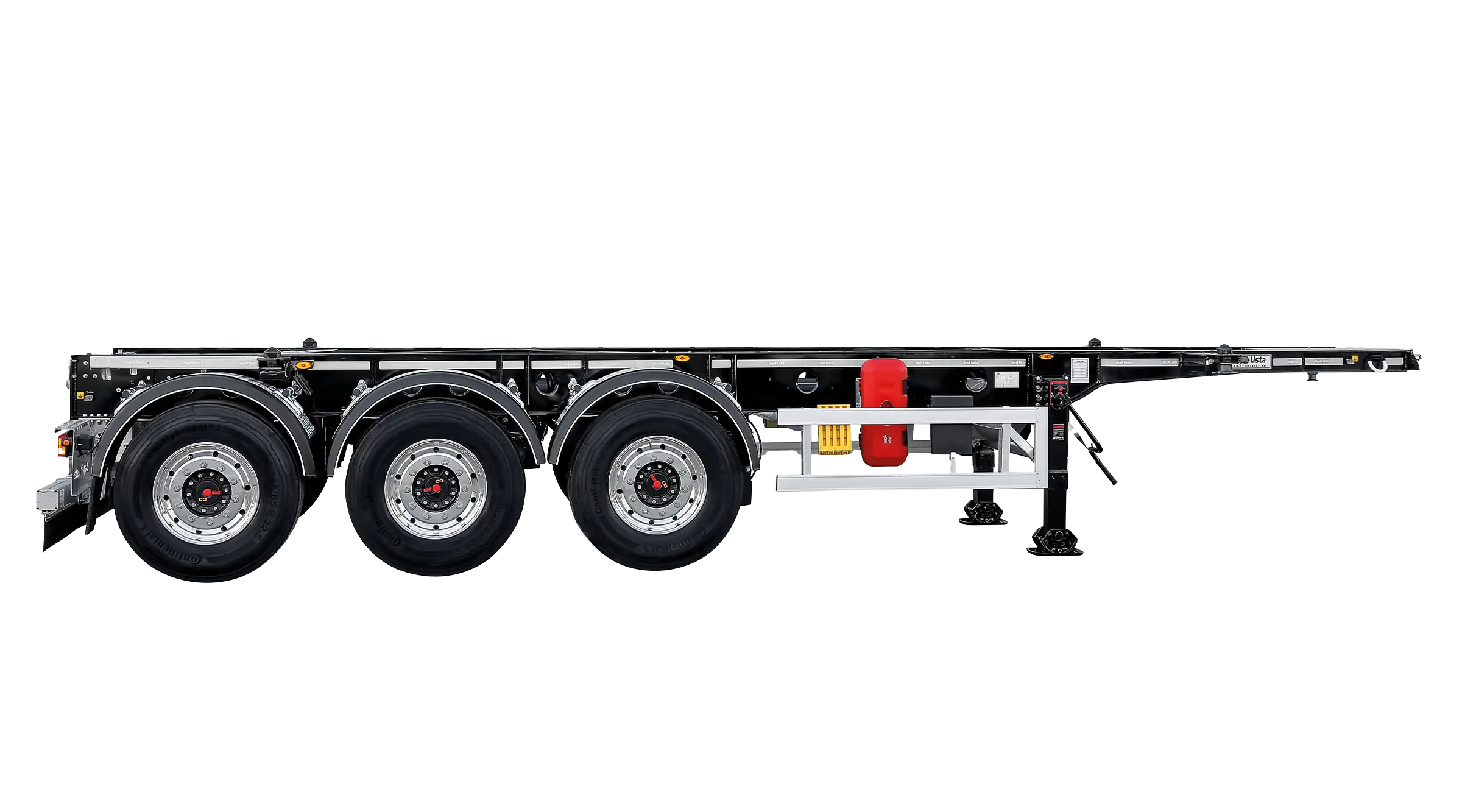 Uzun Wheelbase 20 ft Tank Konteyner Taşıyıcı