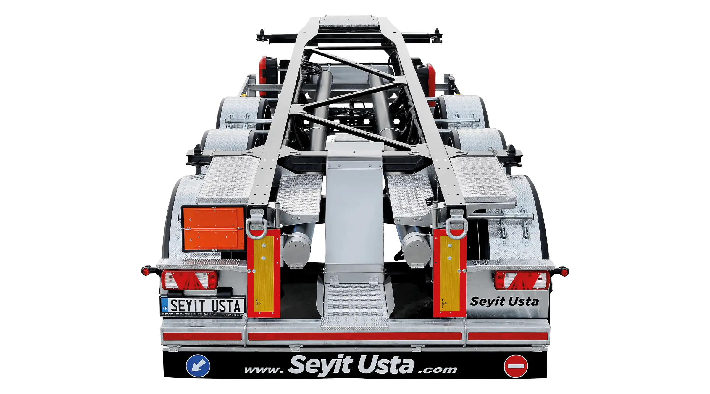 Uzun Wheelbase 20 ft Tank Konteyner Taşıyıcı