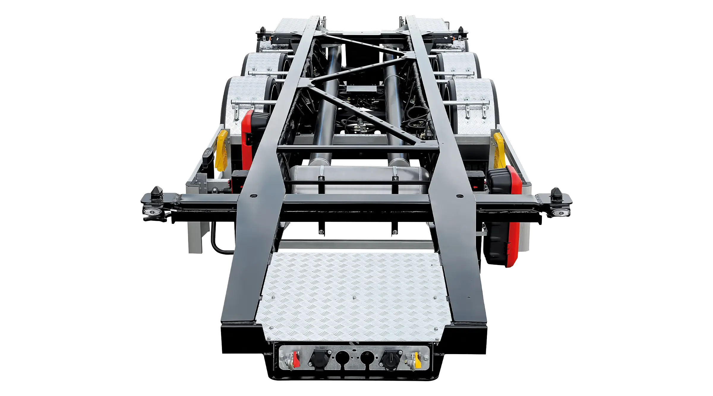 Uzun Wheelbase 20 ft Tank Konteyner Taşıyıcı
