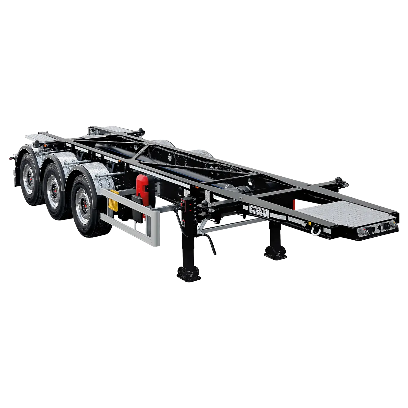 Uzun Wheelbase 20 ft Tank Konteyner Taşıyıcı