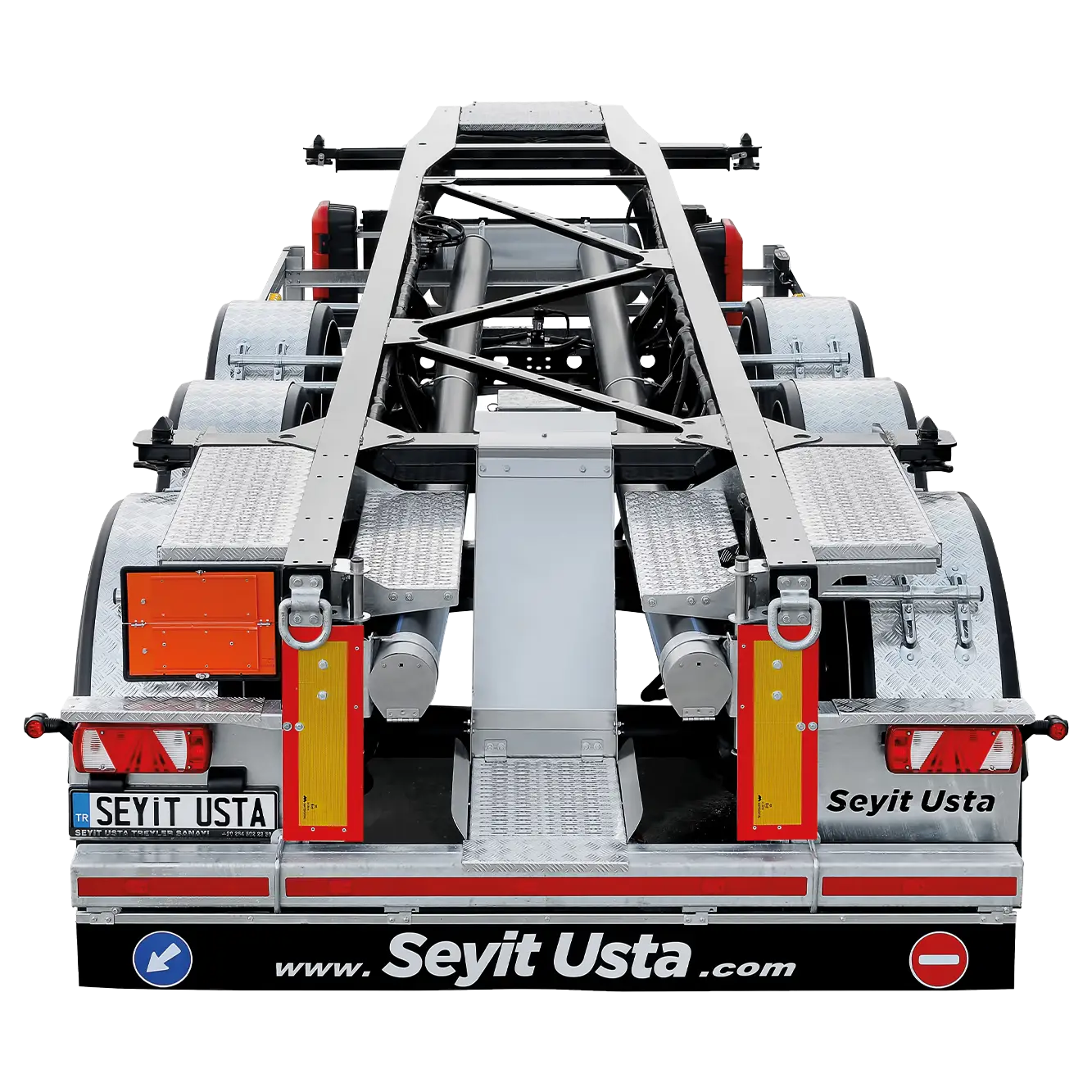 Uzun Wheelbase 20 ft Tank Konteyner Taşıyıcı